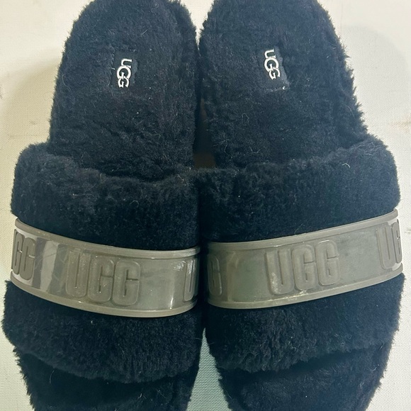 UGG Fluffita Slide Women's Sheepskin Slipper Sandals Size: Ladies 11 - Picture 5 of 7